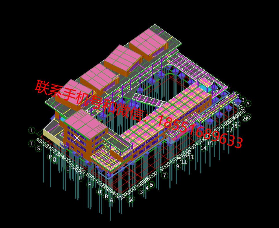 江苏省幼儿园建筑面积6548.66㎡地上3层地下1层框架结构桩基础有建筑图结构图水电暖图