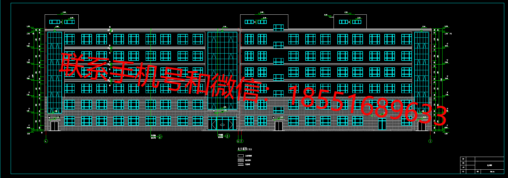 山西省办公楼建筑面积1727㎡地上6层0地下室框架结构独立基础有建筑图结构图  
